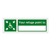 Your refuge point is sign