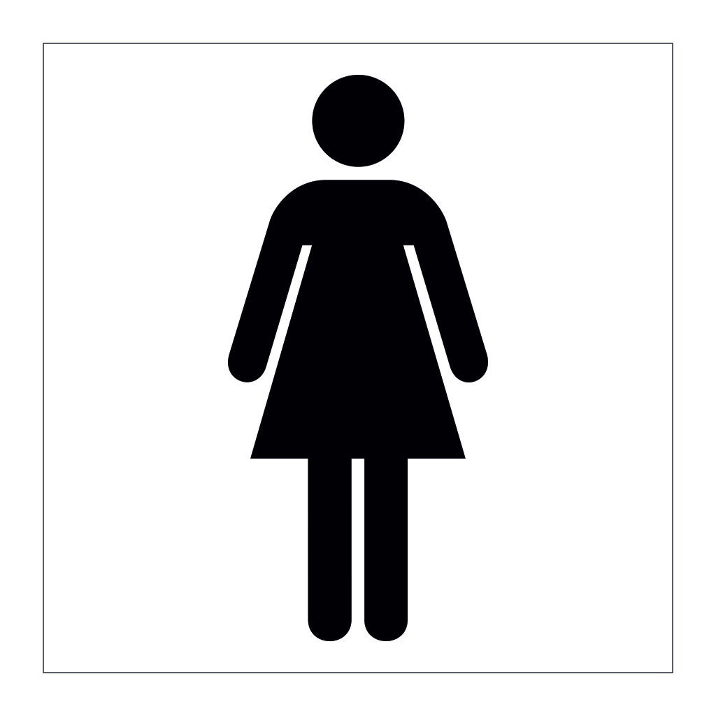Ladies bathroom on sale