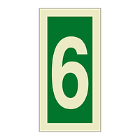 Number 6 (Marine Sign)