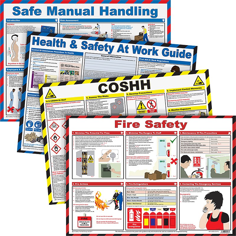 Multi Posters Offer Bundle 1 British Safety Signs