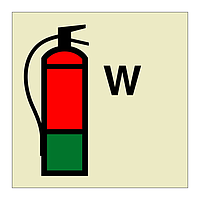 Water fire extinguisher (Marine Sign)