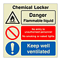 Chemical locker (Marine Sign)