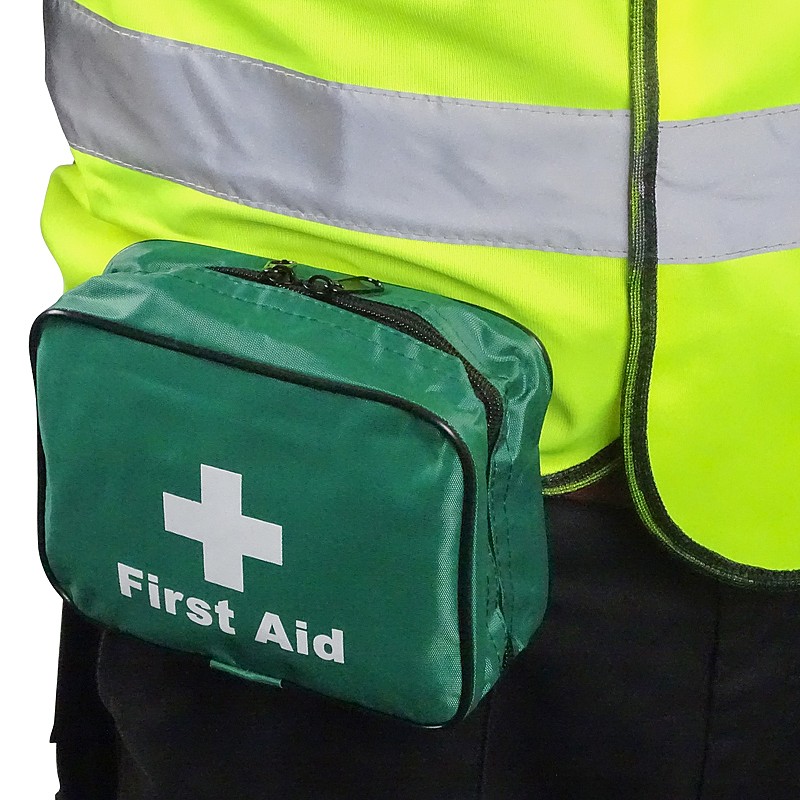 Personal Issue First Aid Kit in Belt Pouch