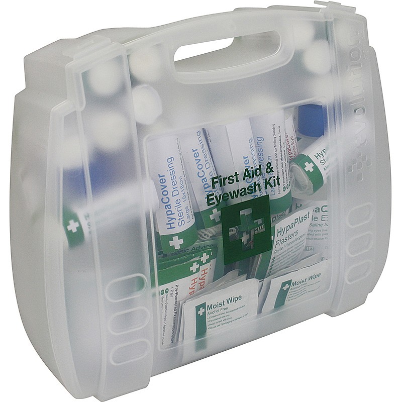 1-10 Persons First Aid and Eyewash Kit