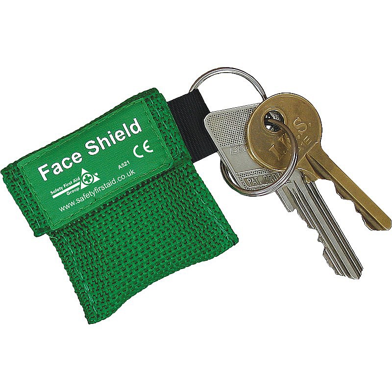 HypaGuard Face Shield in Key Fob