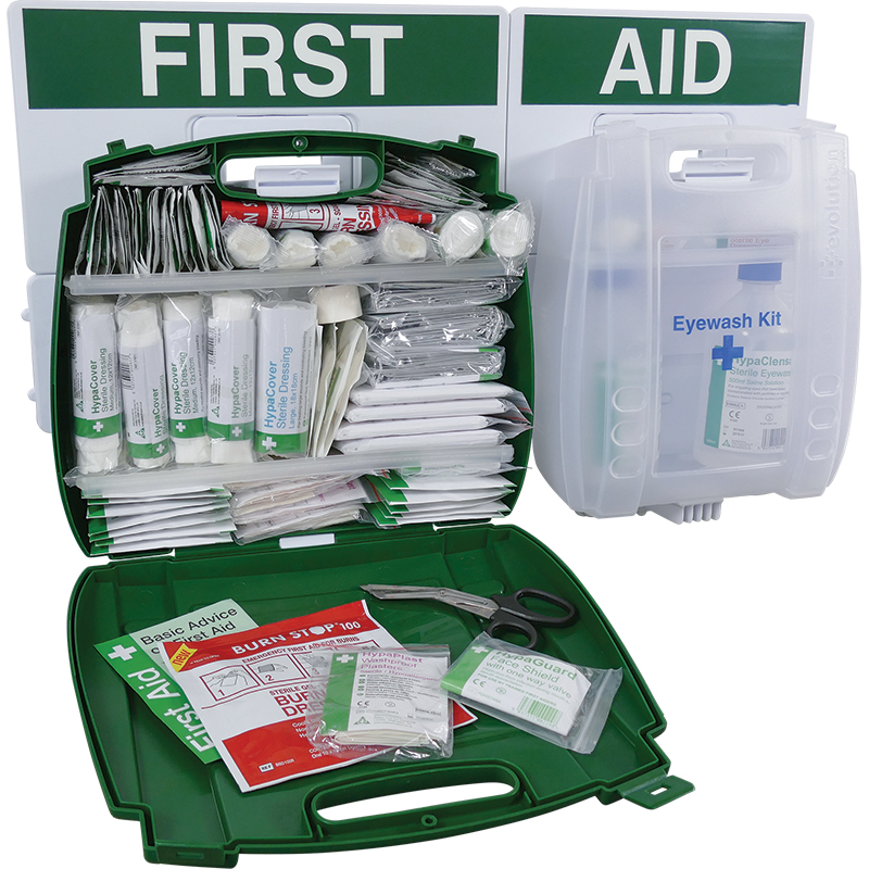 Evolution British Standard Compliant Eye Wash & First Aid Point