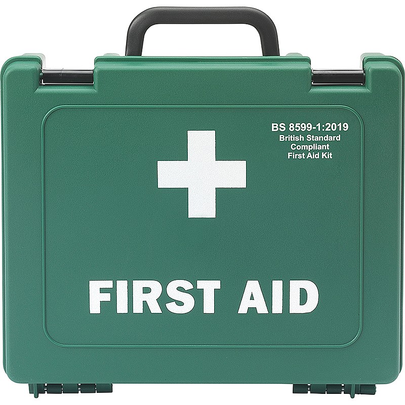 British Standard Compliant Economy Workplace First Aid Kit (Medium)