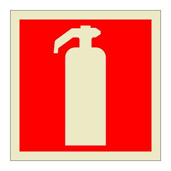 Fire Extinguisher symbol (Marine Sign)