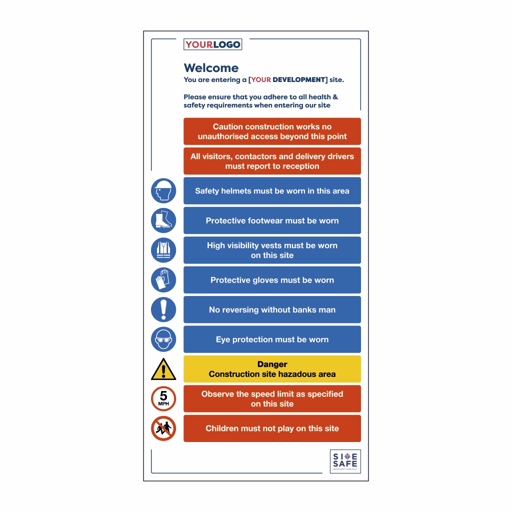 Site Safe - Safety Board