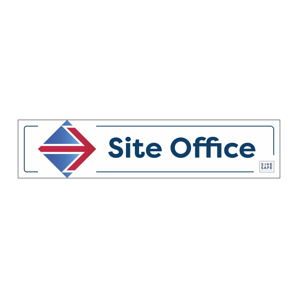 Site Safe - Site office Arrow right sign