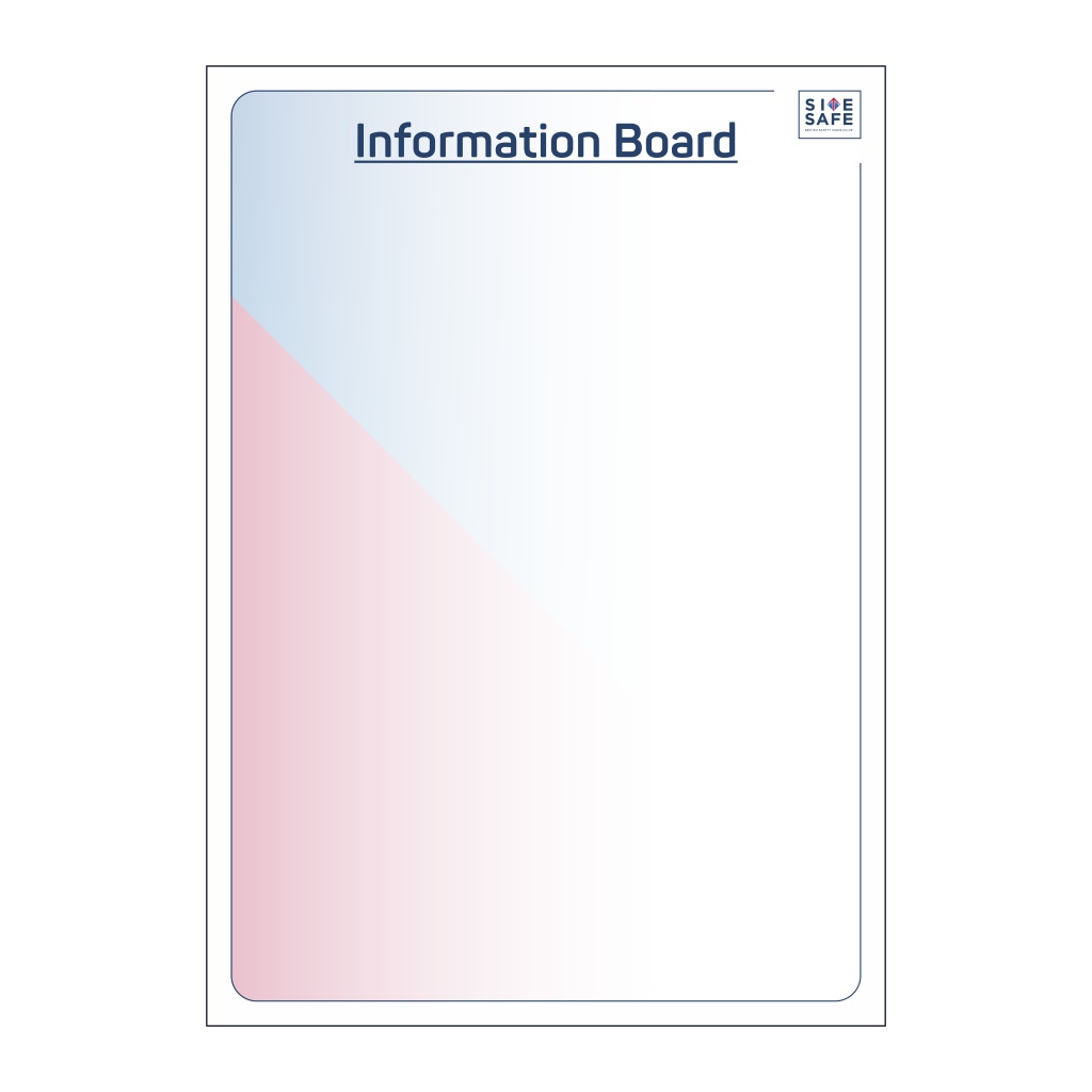 Site Safe - A2 information board