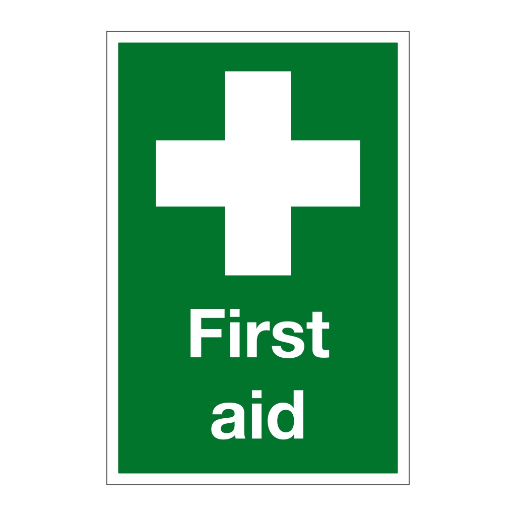 First aid sign