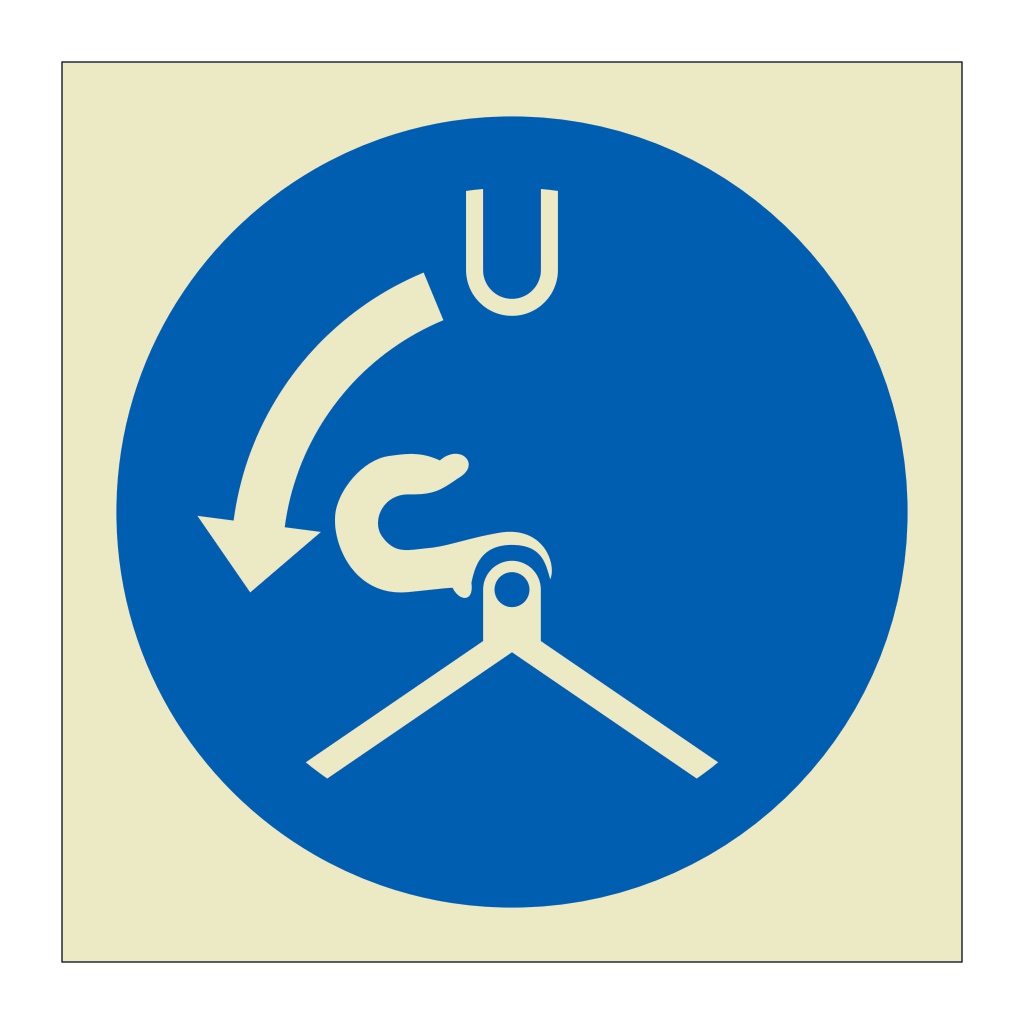 Release falls symbol 2019 (Marine Sign)