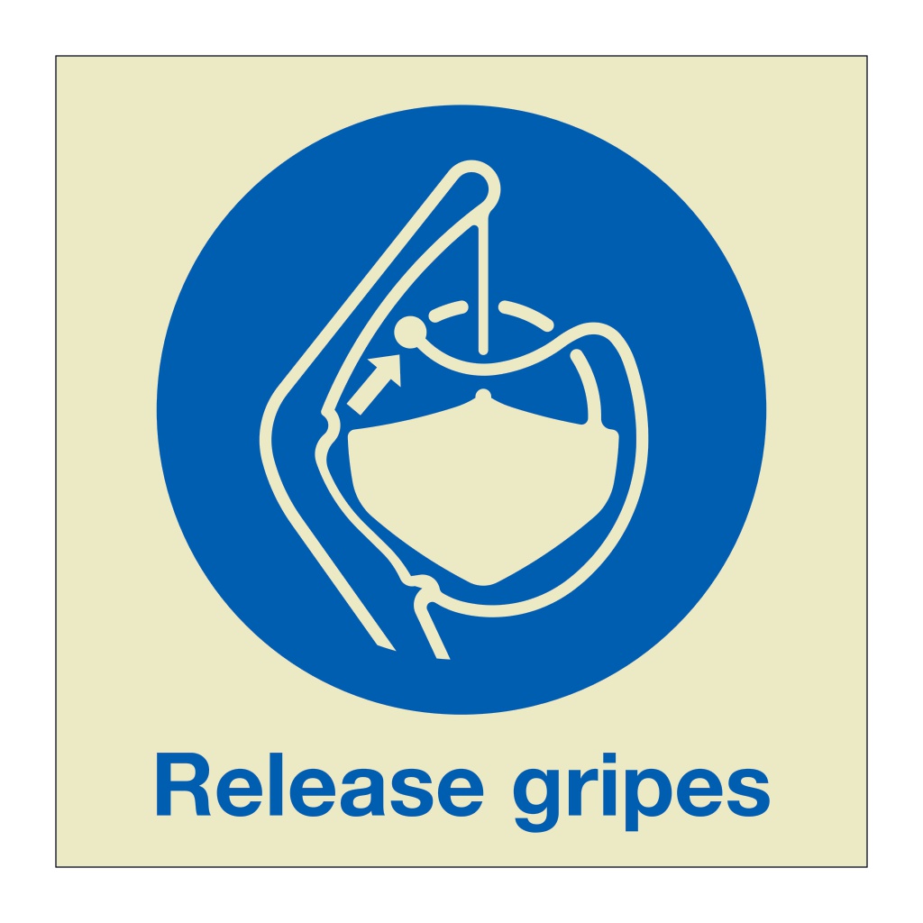 Release gripes with text 2019 (Marine Sign)