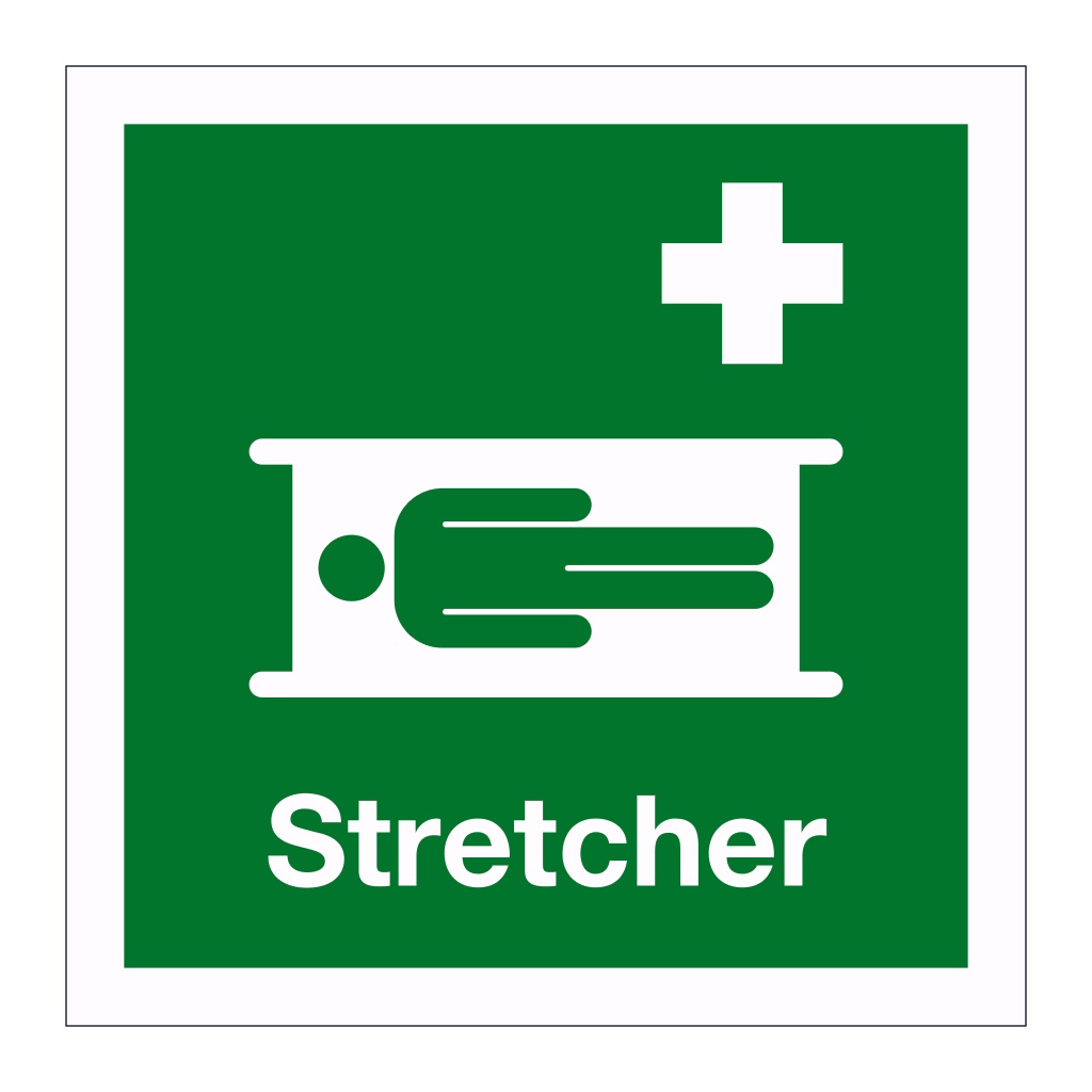 Stretcher with text 2019 (Marine Sign)