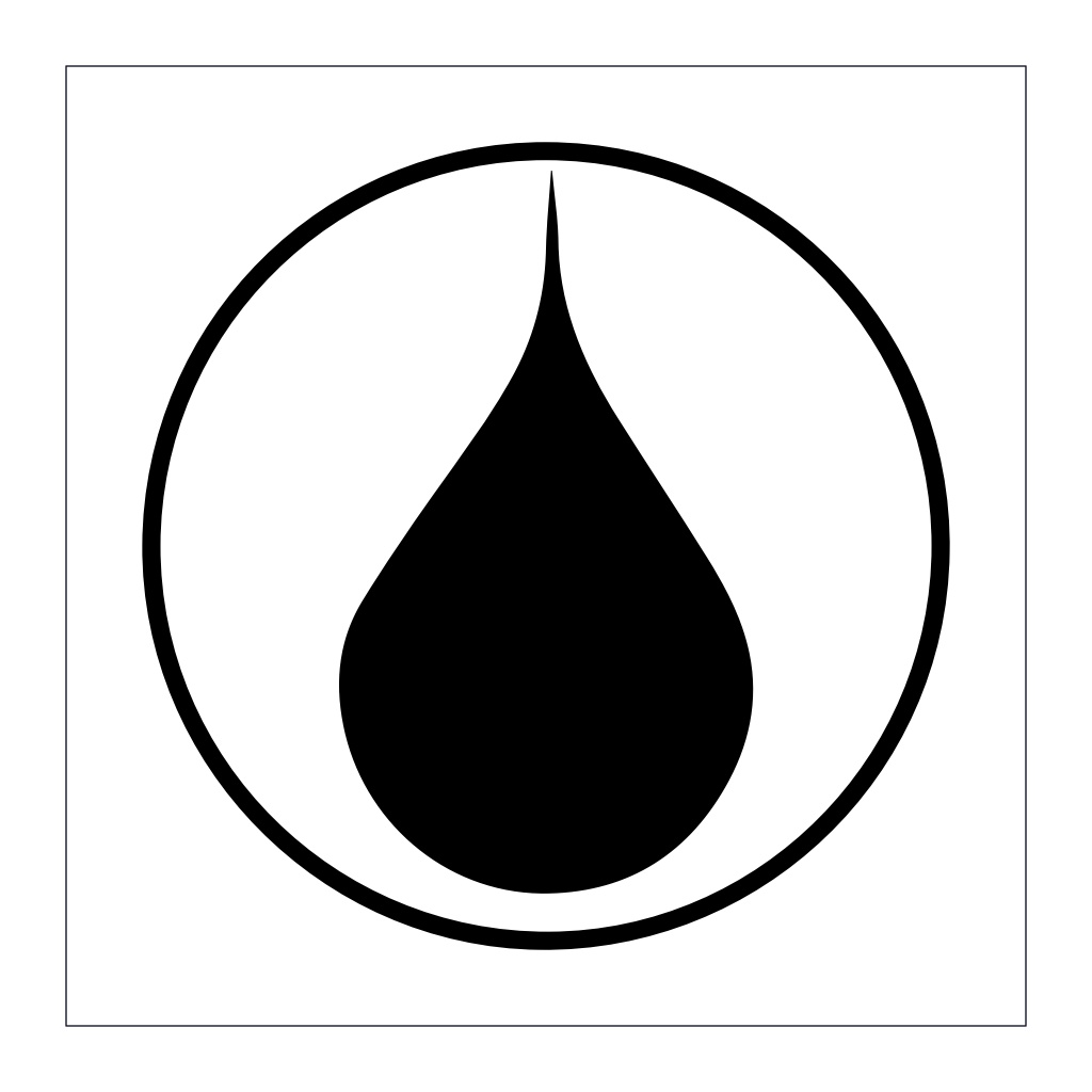 Sopep kit symbol only (Marine Sign)