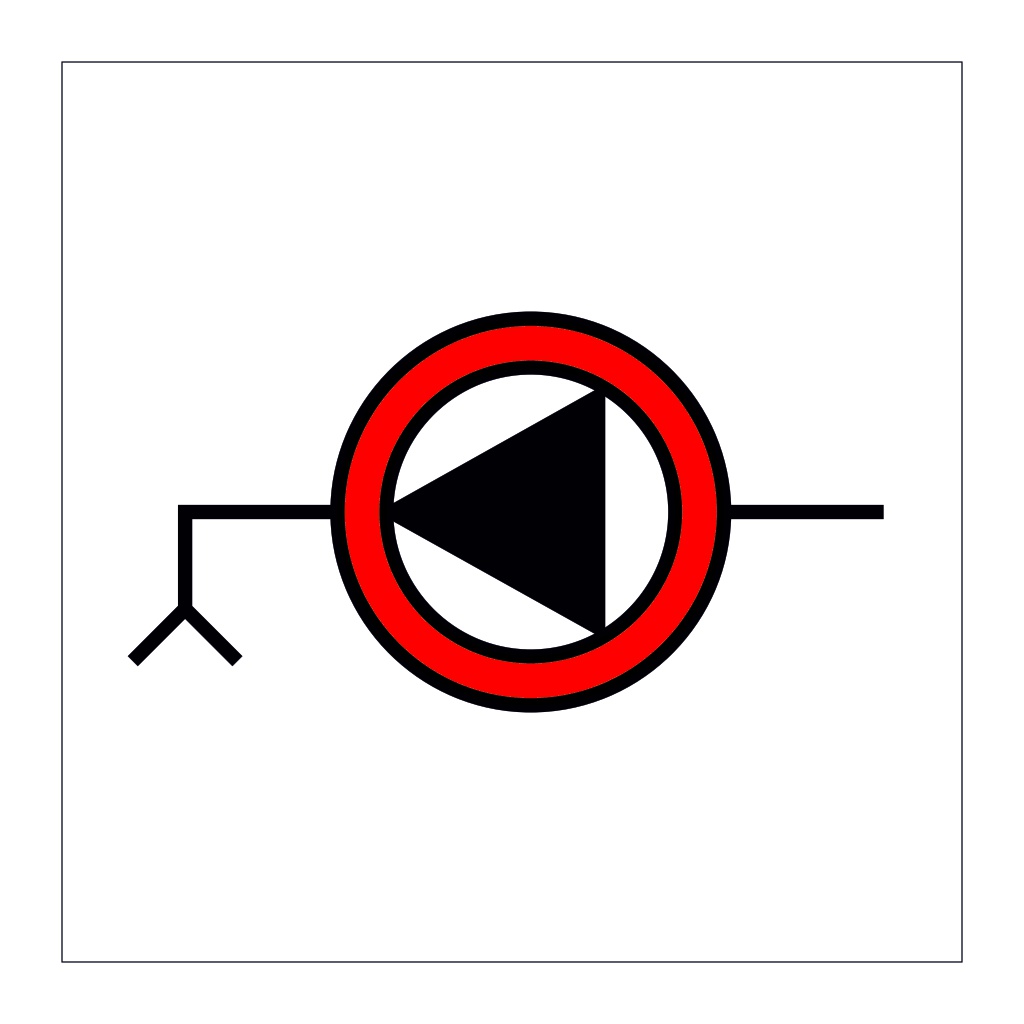 Emergency bilge pump (Marine Sign)