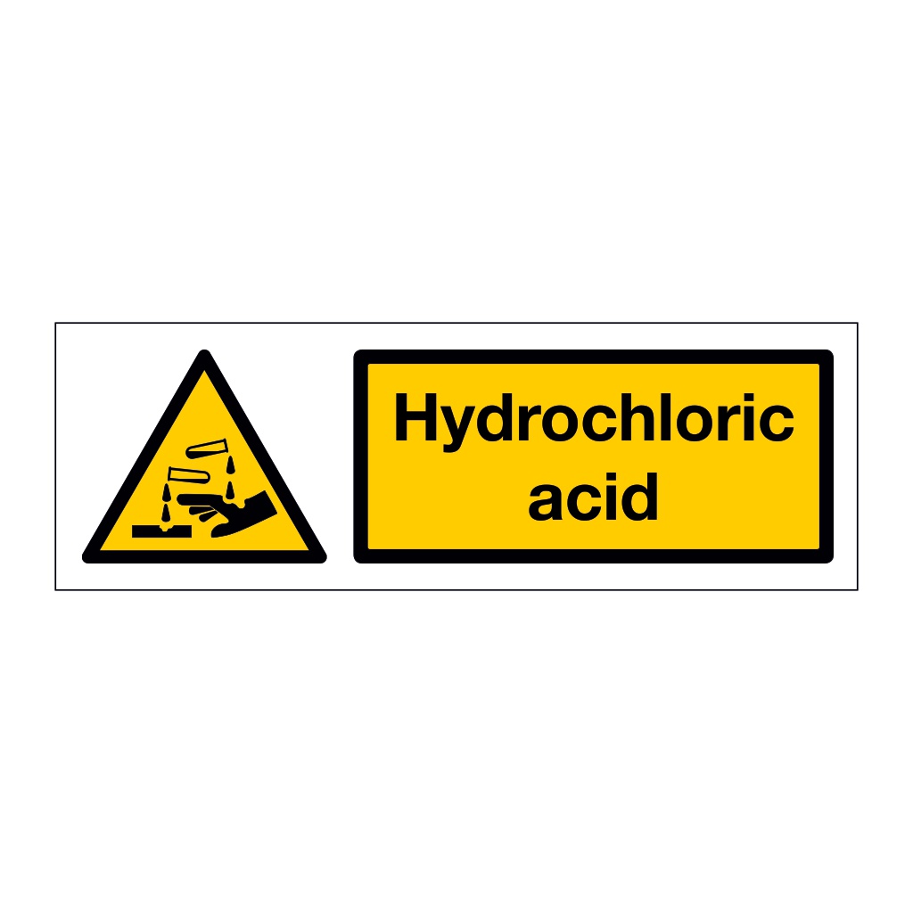 Hydrochloric acid (Marine Sign)