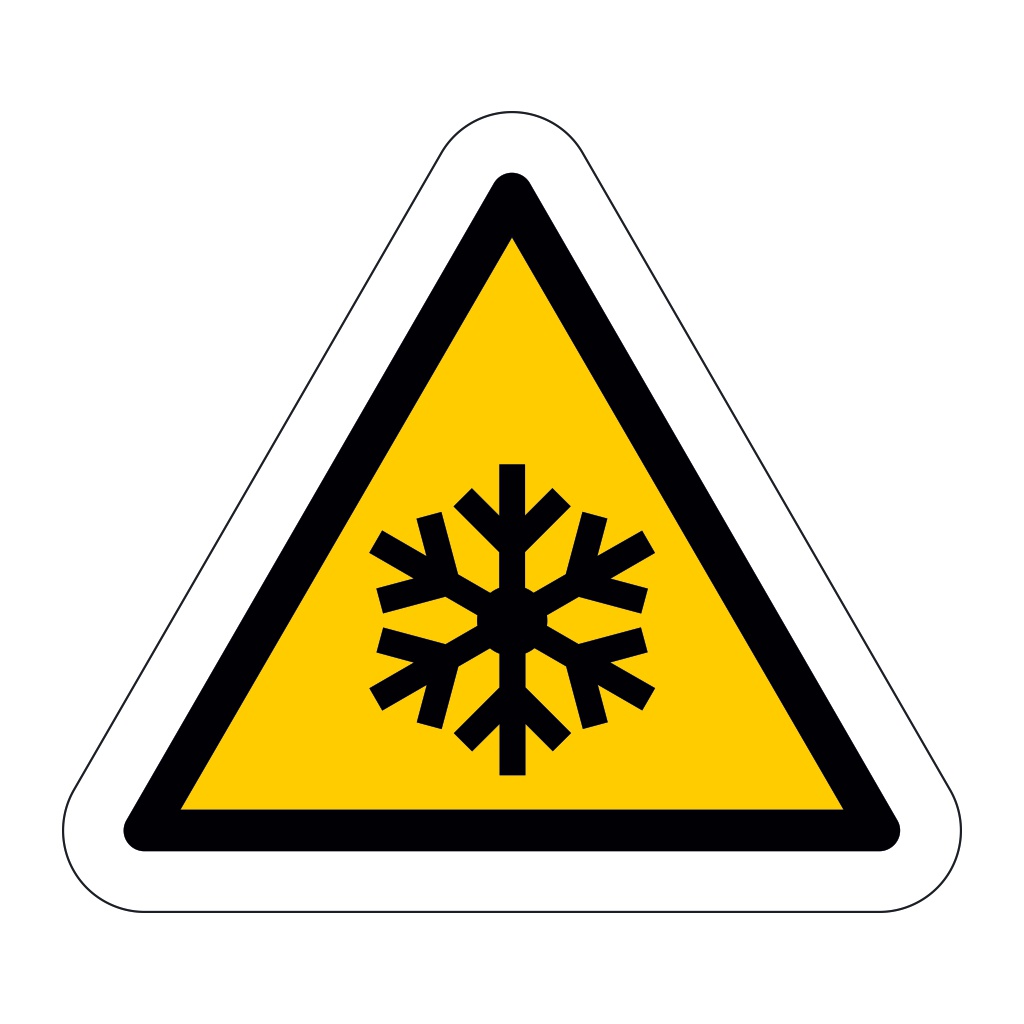 Low temperature symbol (Marine Sign)