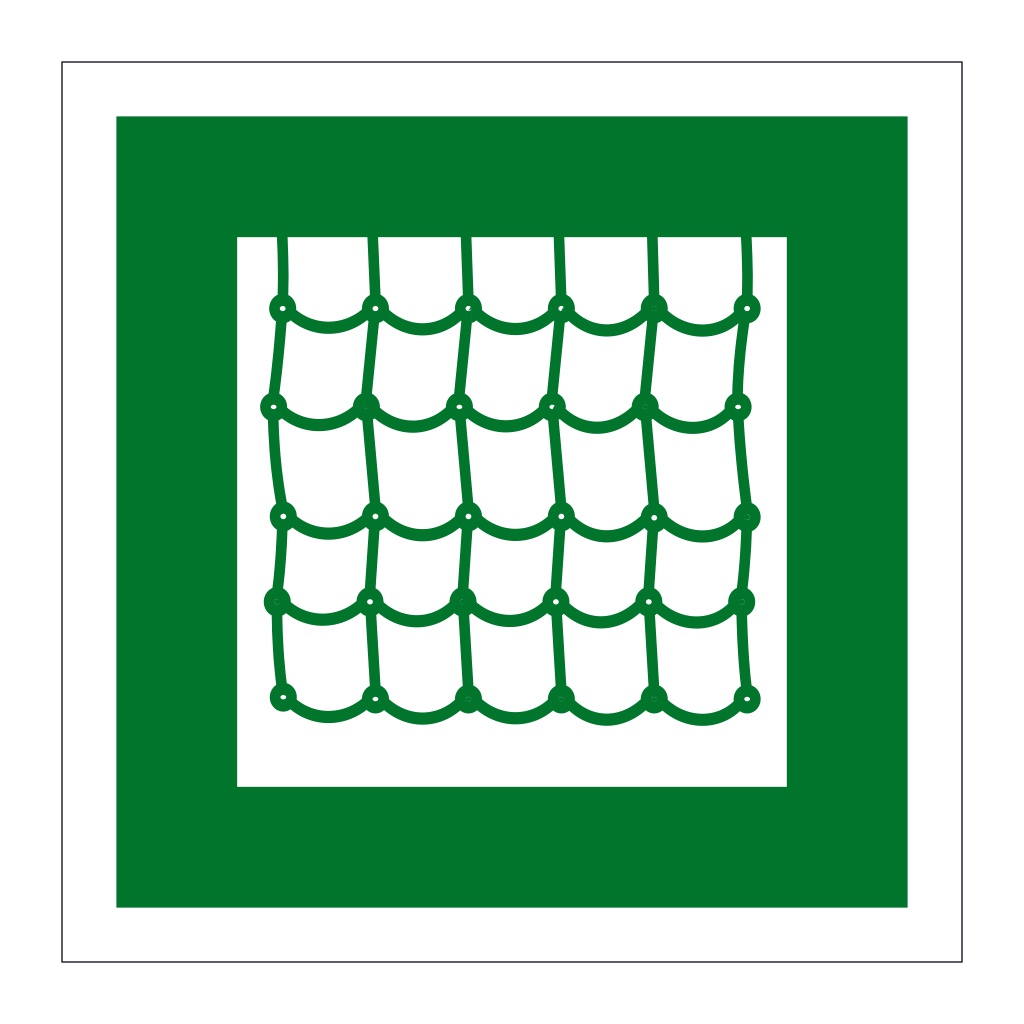 Climbing net symbol (Marine Sign)