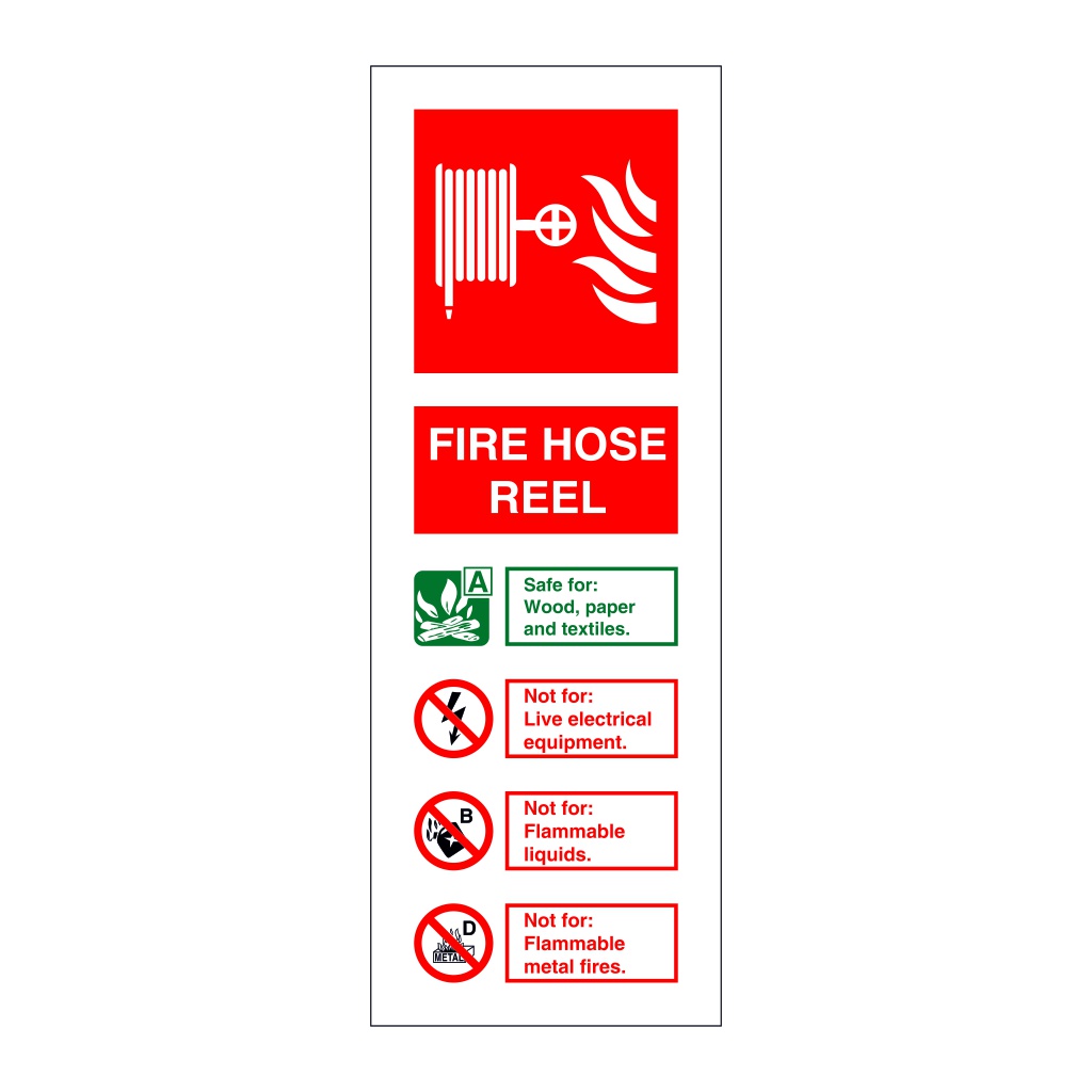 Fire hose reel identification (Marine Sign)