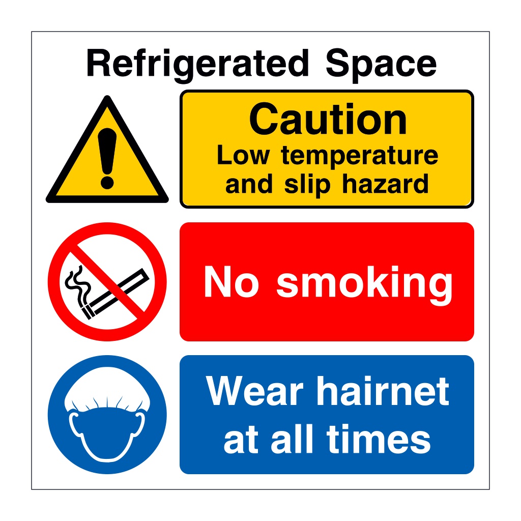 Refrigerated space (Marine Sign)