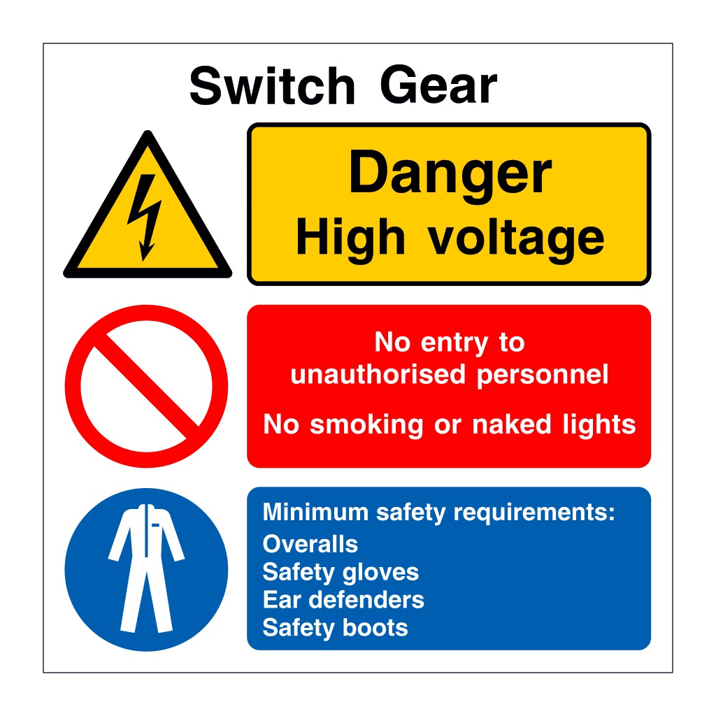 Switch gear (Marine Sign)