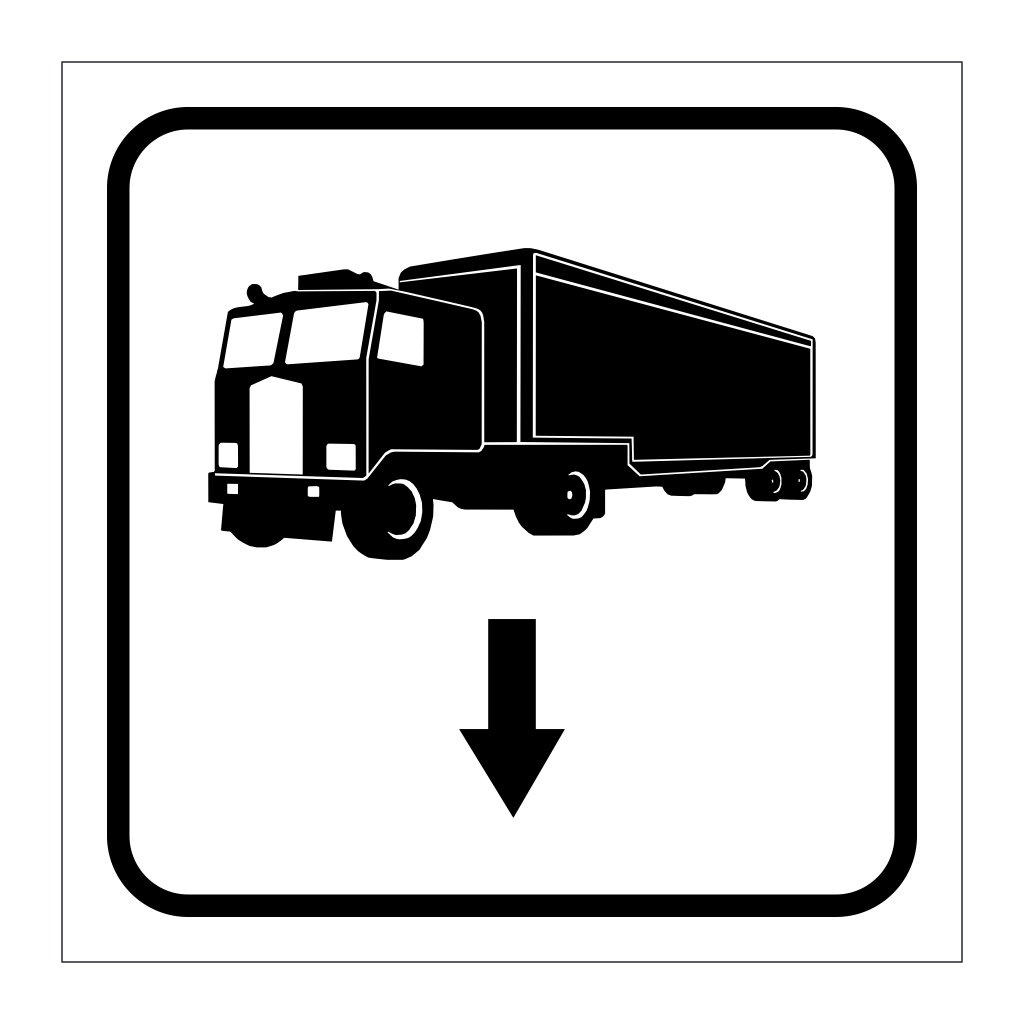 Lorries (Marine Sign)