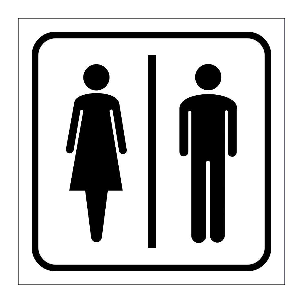Toilets (Marine Sign) 