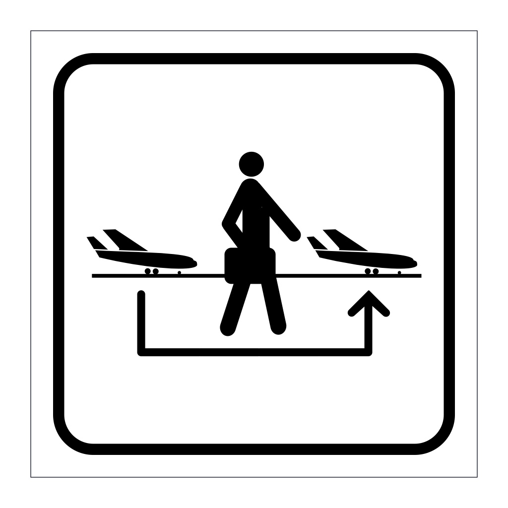 Connecting flights (Marine Sign)