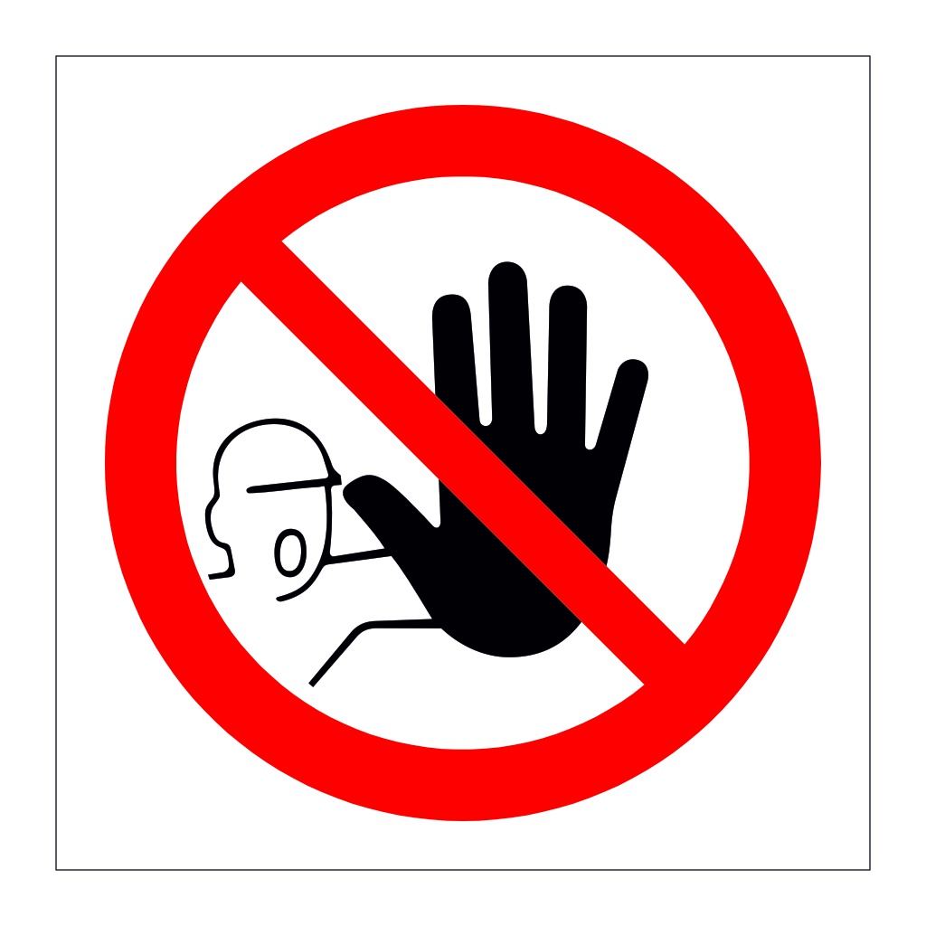 Do not enter symbol (Offshore Wind Sign)