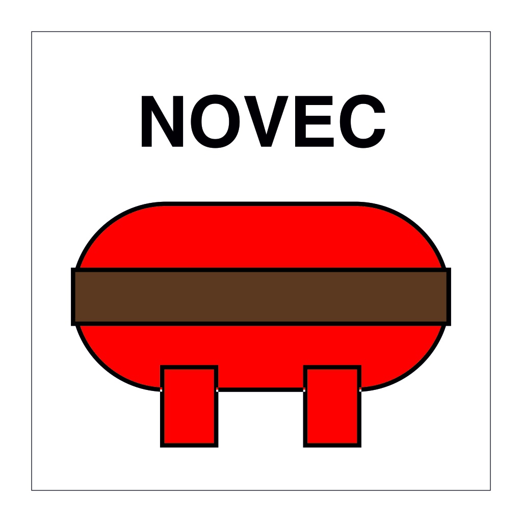 Novec fixed fire extinguishing installation (Marine Sign)