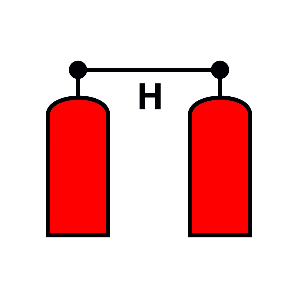 Halon release station (Marine Sign)