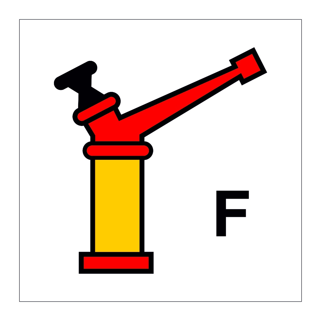 Foam monitor (Marine Sign)