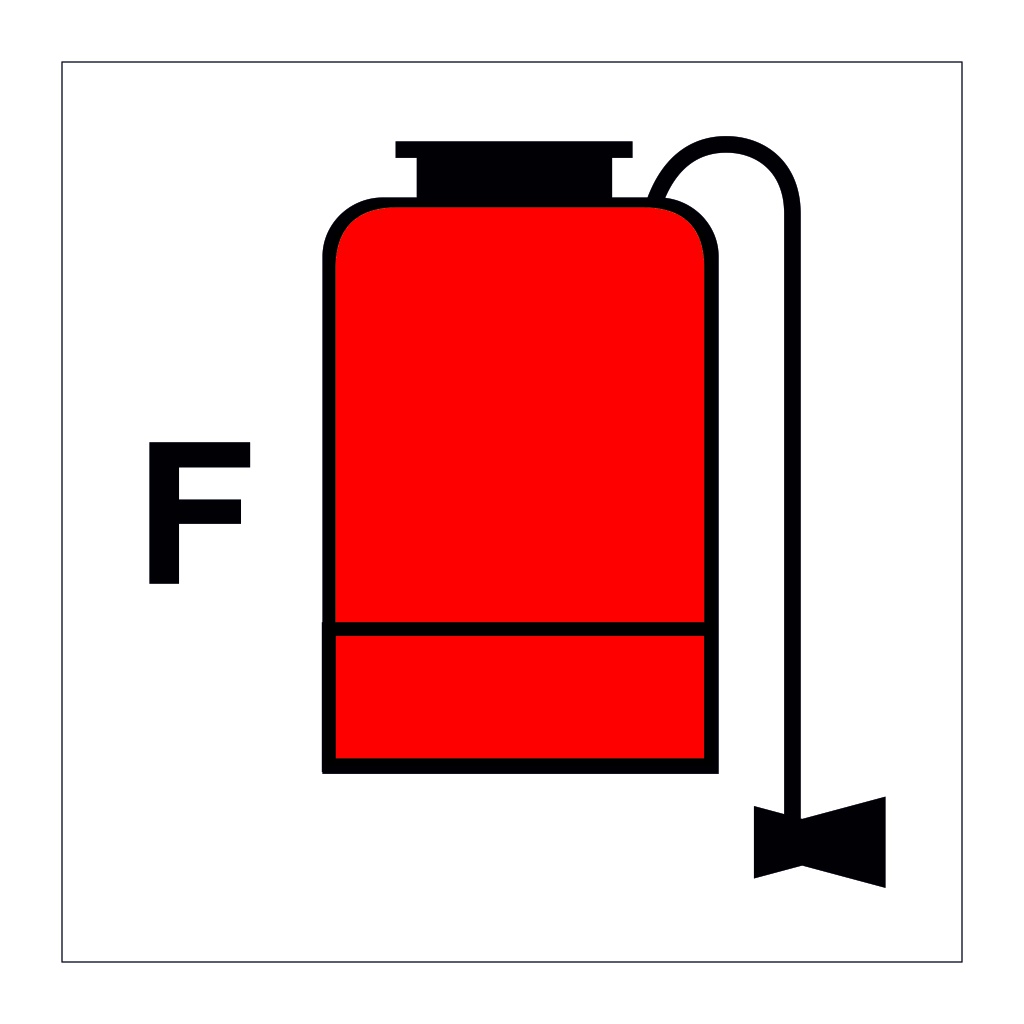 Portable foam applicator (Marine Sign)