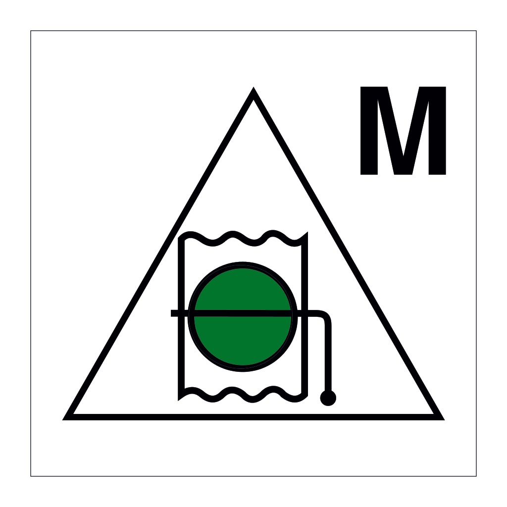 Remote control for fire dampers for machinery spaces (Marine Sign)