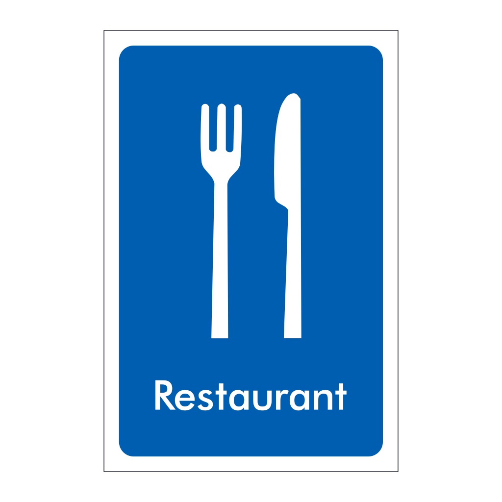 Restaurant sign