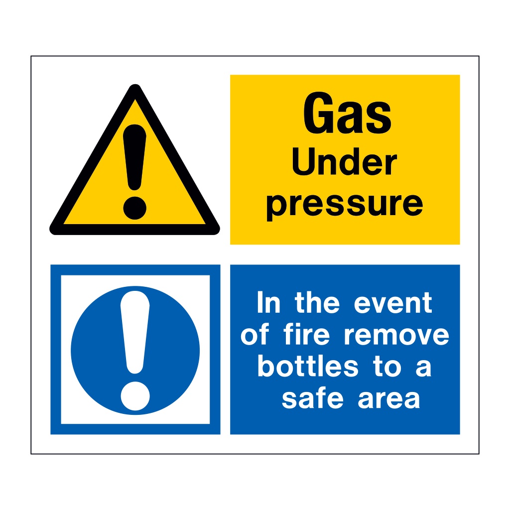 Gas Under pressure (Marine Sign)
