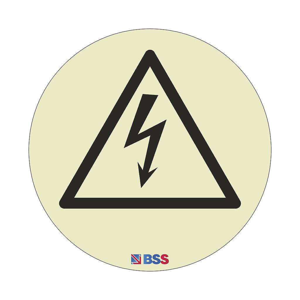 Electricity hazard warning symbol labels (Sheet of 18)