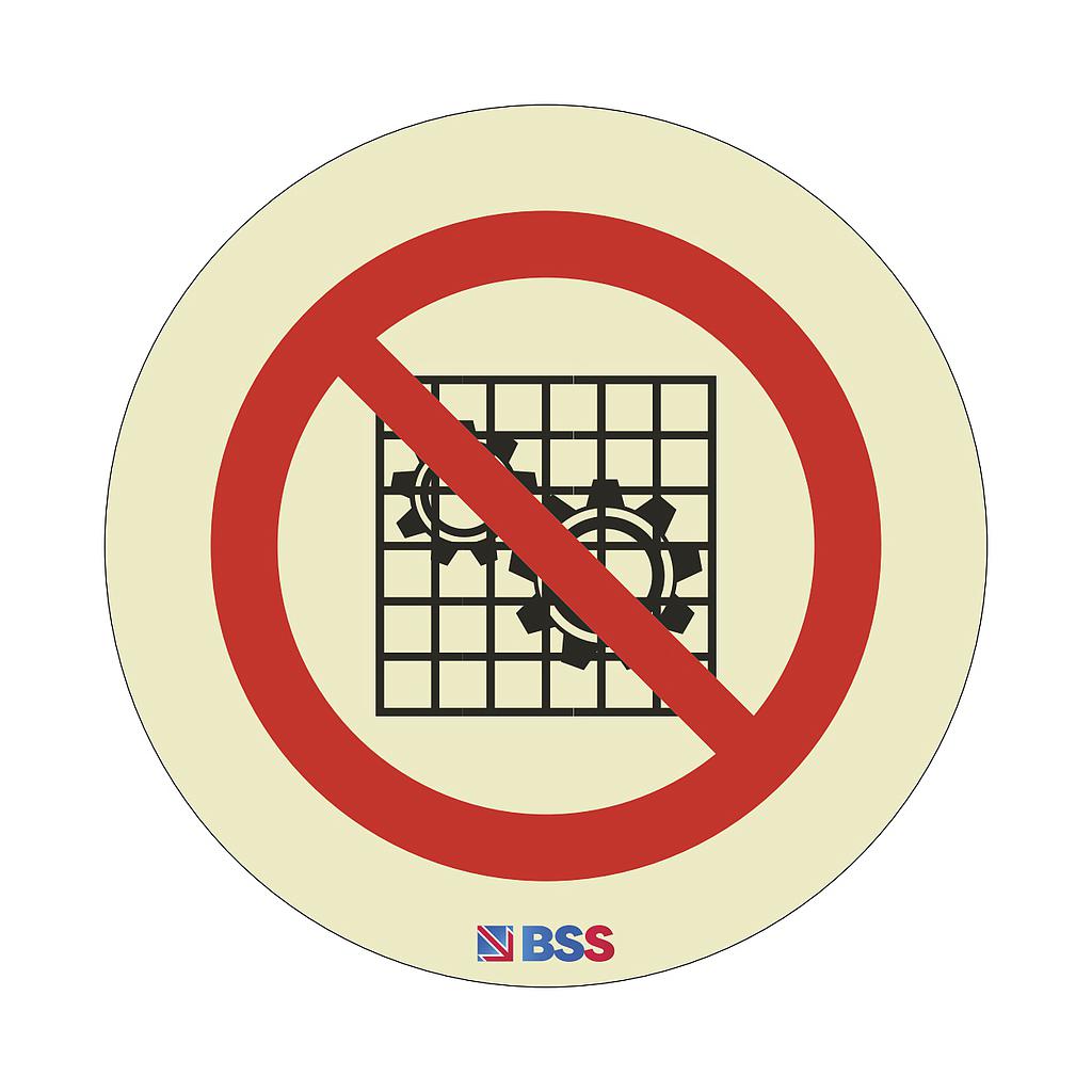 Do not use without guards labels (Sheet of 18)