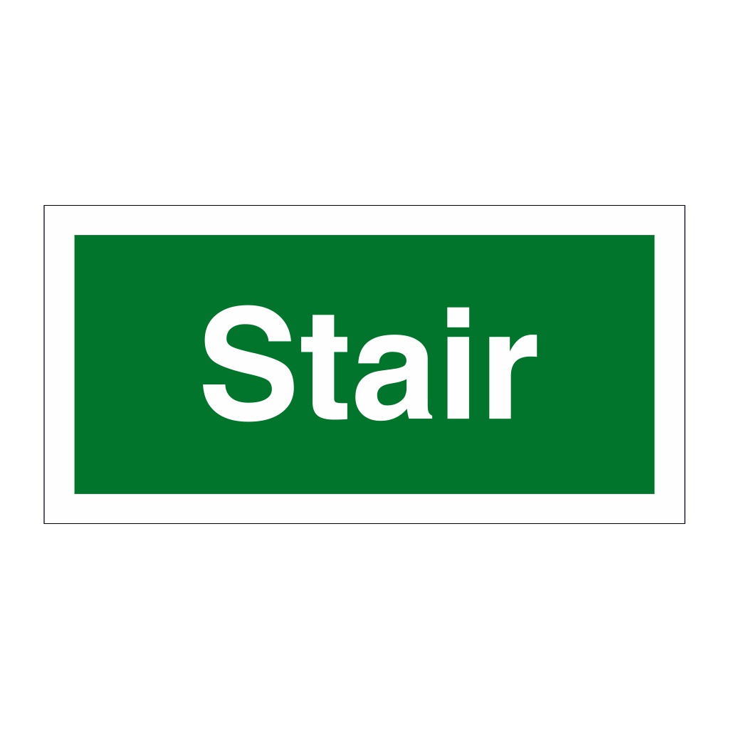 Stair sign
