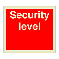 Security level (Marine Sign)