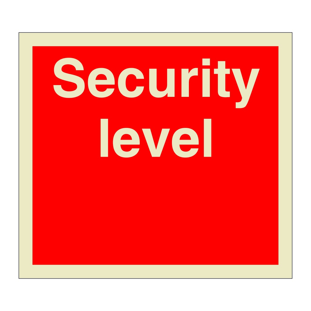 Security level (Marine Sign)