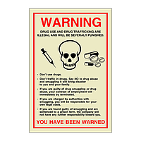 Drug use & trafficking (Marine Sign)