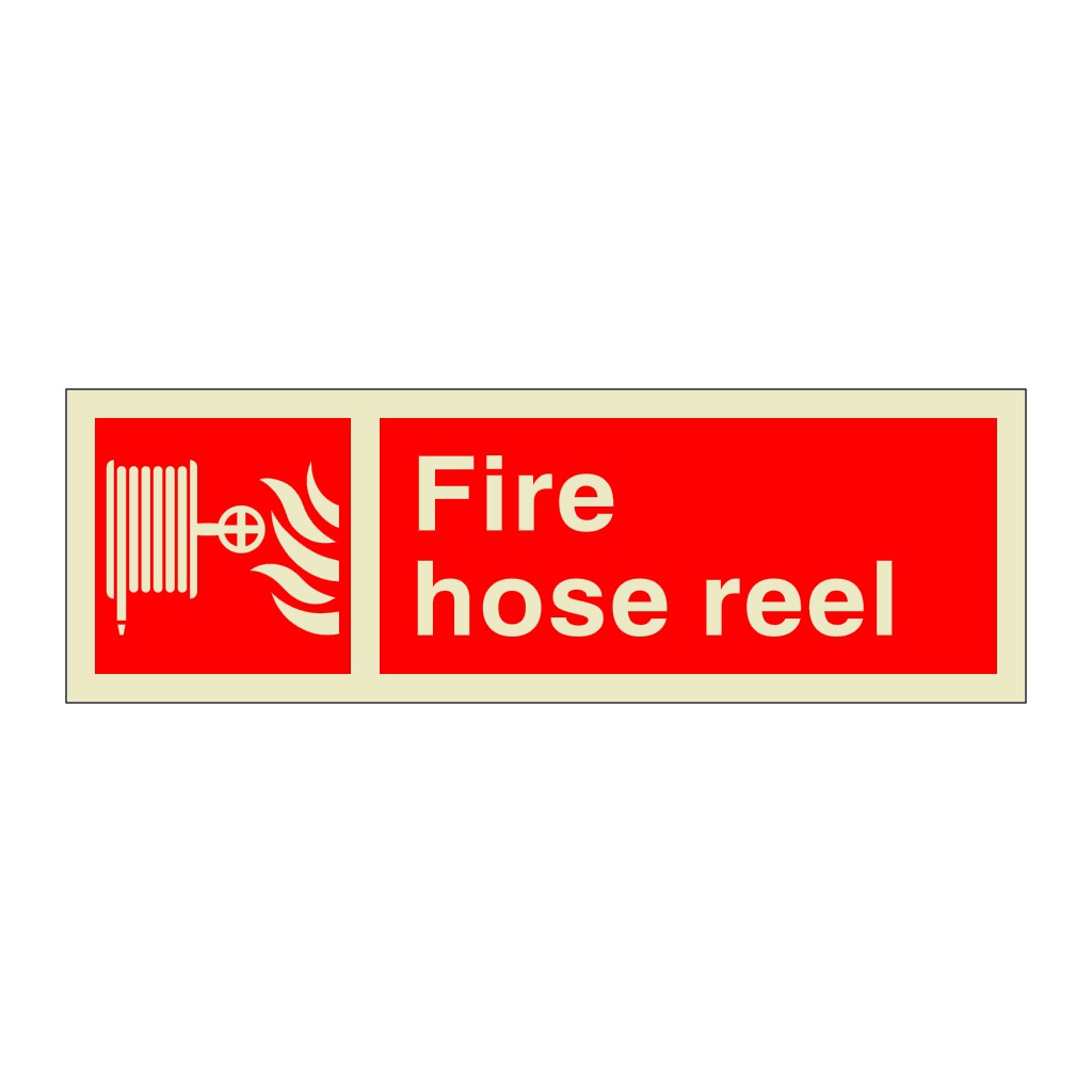 Fire hose reel (Marine Sign)