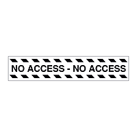 No Access (Marine Sign)