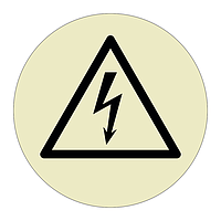 Electrical Hazard Sheet of 12 (Offshore Wind Sign)