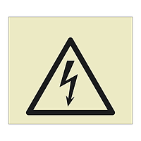 Electrical Hazard symbol (Offshore Wind Sign)