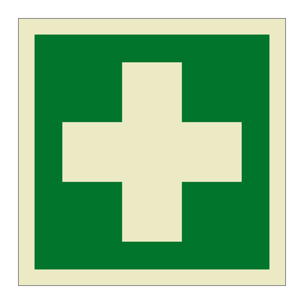 First aid symbol (Offshore Wind Sign)