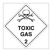 Hazard diamond Class 2.3 Toxic gas (Marine Sign)